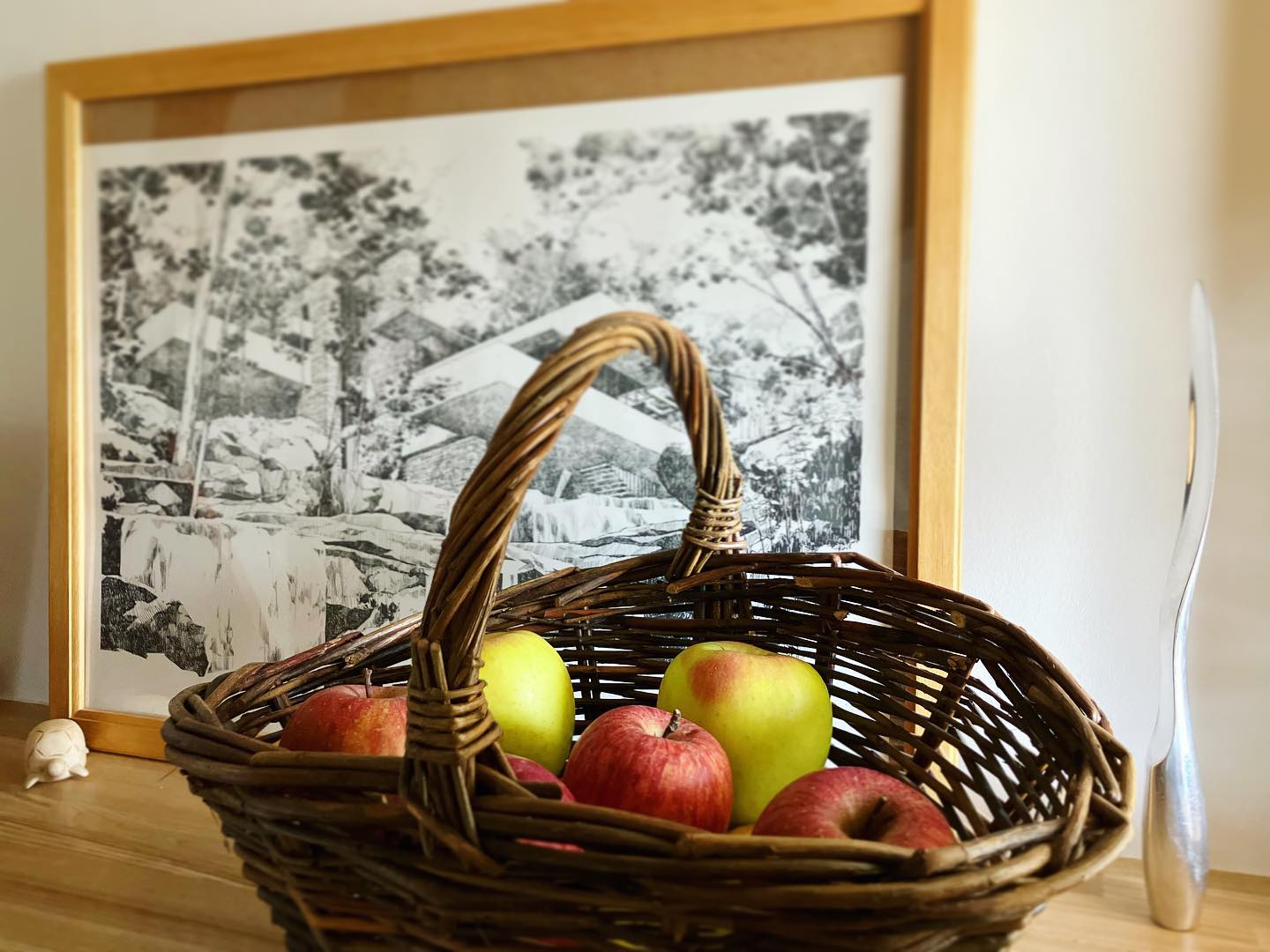 りんごのある風景