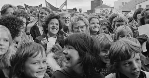 国中の女性がストライキを起こした日。1975年、アイスランドの「女性の休日」【画像集】